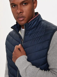 Безрукавка Leichte Weste 1041310-10668 Tom Tailor L Темно-синій 1041310-10668