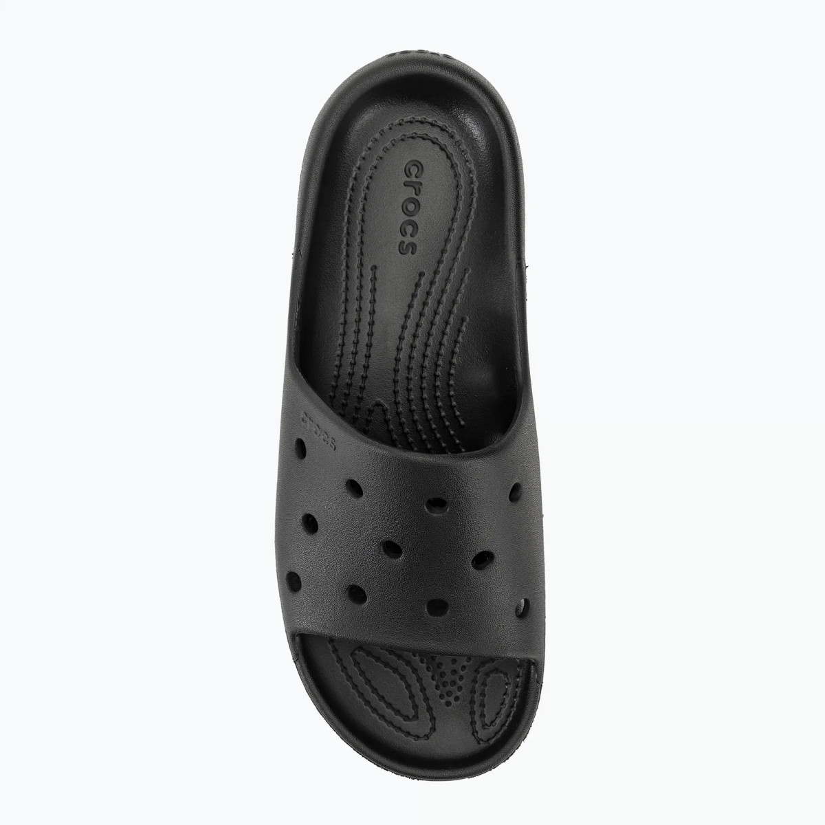 Шльопанці UNI Classic Slide v2 Whi 209401-001-Black CROCS M10/W12(43-44) Чорний 209401-001-BLACK