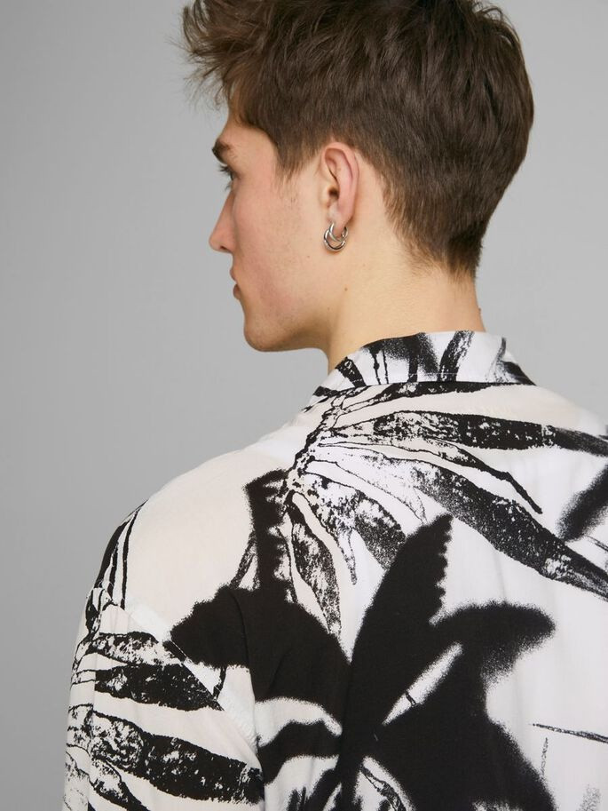 Сорочка пляжна JORCOCO RESORT SHIRT SS BLK 12187990 White Jack&Jones L Білий 12187990White