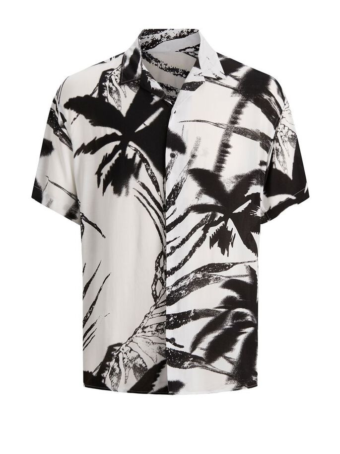 Сорочка пляжна JORCOCO RESORT SHIRT SS BLK 12187990 White Jack&Jones L Білий 12187990White