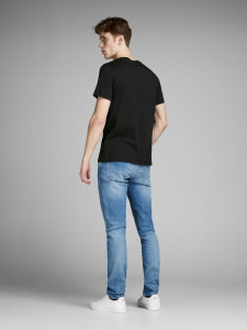 Футболка 12137126Black Jack&Jones L Чорний 12137126BLACK