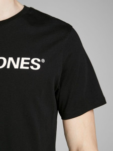 Футболка 12137126Black Jack&Jones L Чорний 12137126BLACK