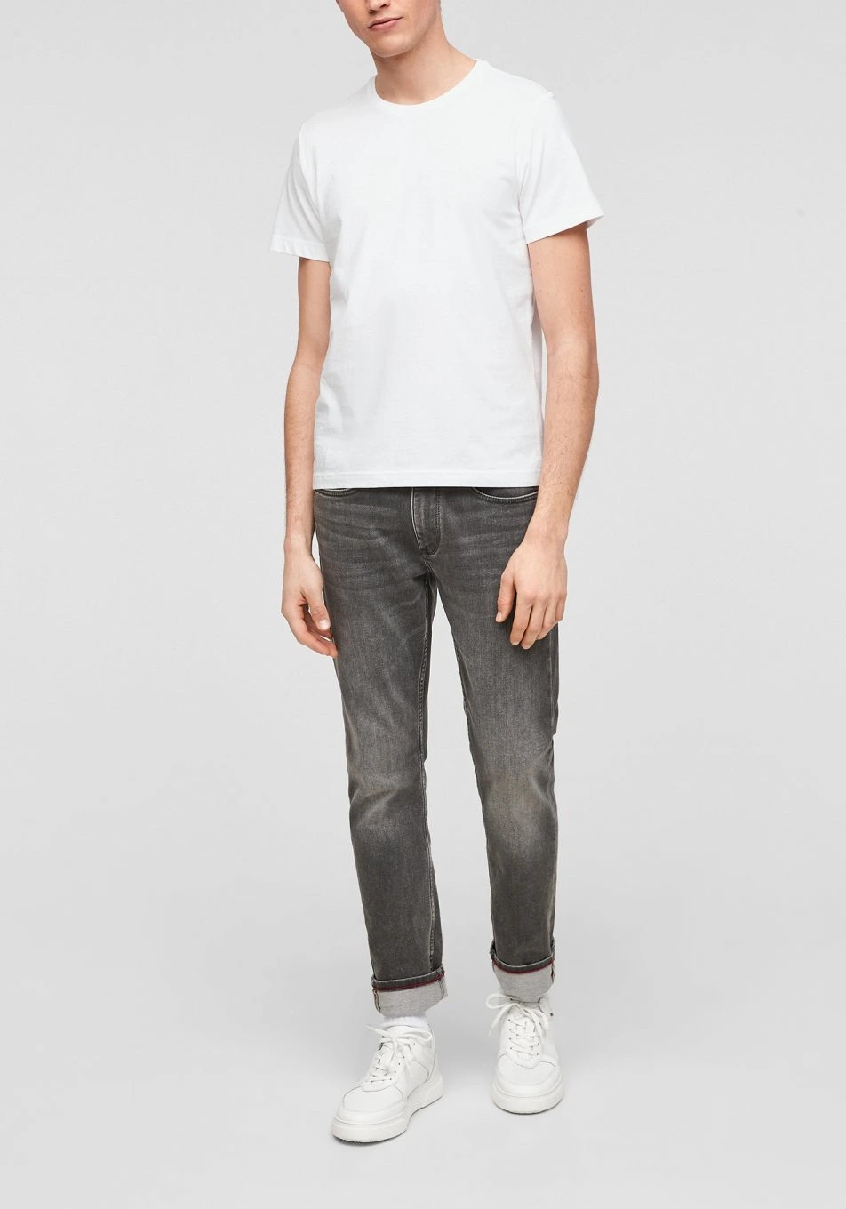 Футболка Men's T-Shirt 2057430.0100 s.Oliver L Білий 2057430.0100