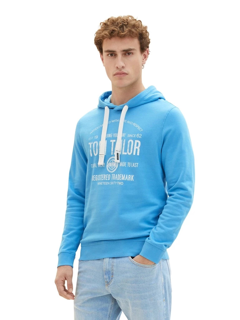 Худі 1038605-18395 Tom Tailor L Блакитний 1038605-18395