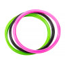 Кільця спортивні 12 шт (4 Рожеві+4 Зелені+4 Чорні) AVK3-600-302-001