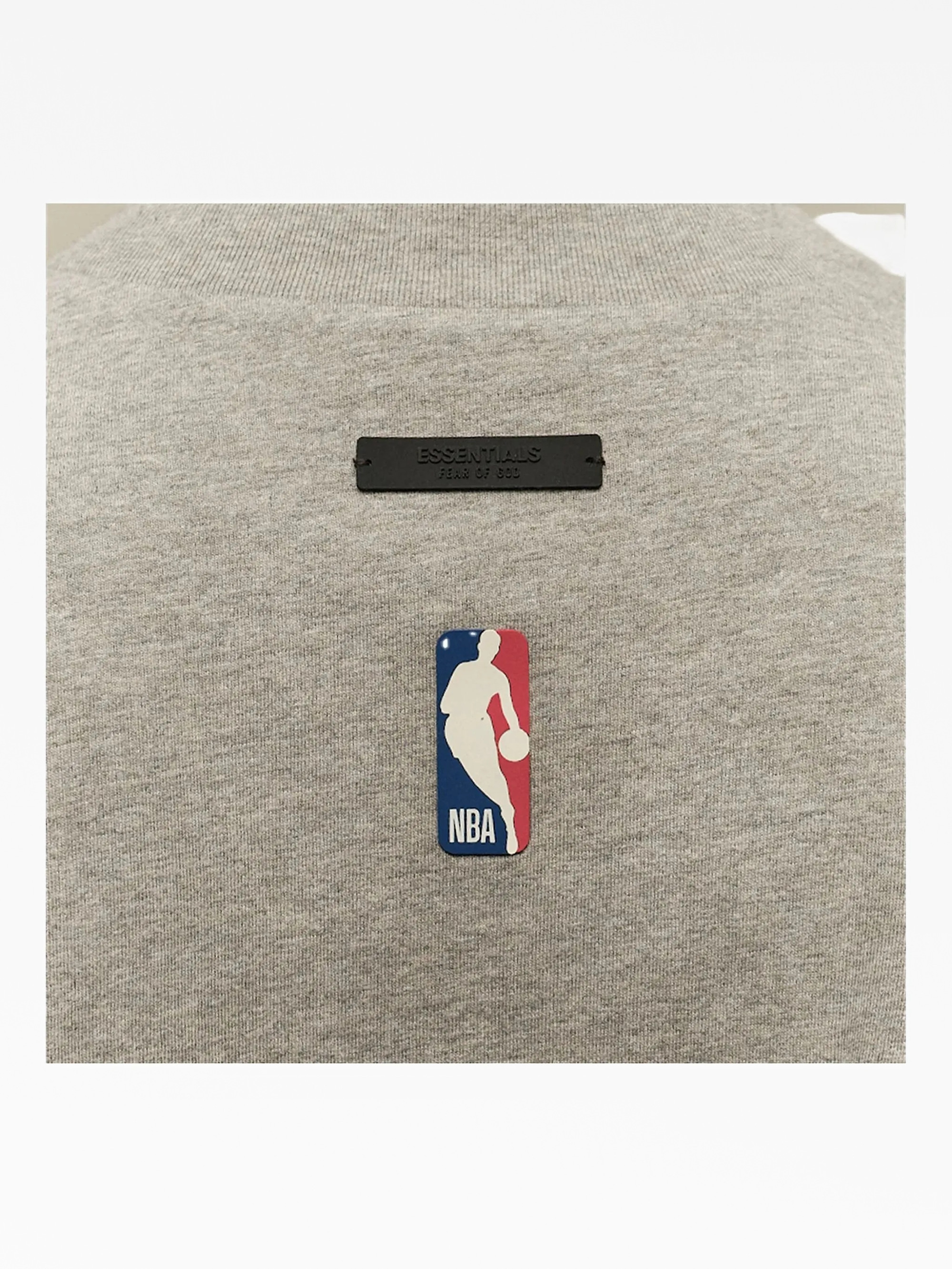 Футболка Fear of God Essentials x NBA Chicago Bulls Tee 'Black White' 125AL244104F
