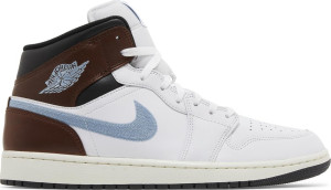 Кросівки Air Jordan 1 Retro Mid SE 'Brown Blue Grey' FQ7831-142