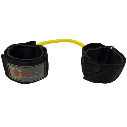 Еспандер латеральний для ніг Meta Lateral Stepper Light чорний, жовтий Уні OFSM 2008100501