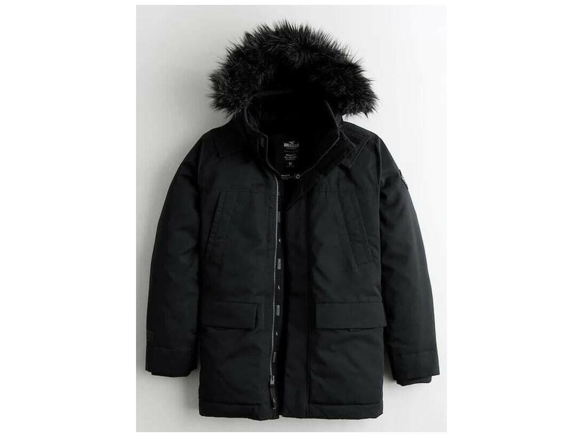 Парка Hollister Faux Fur Lined Parka 332-324-0527-900