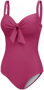 Купальник закритий для жінок Aqua Speed ELENA 61190 малиновий Жін 38 624-03
