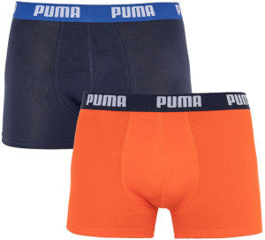 Труси-боксери Puma BASIC BOXER 2P синій, помаранчевий Чол S 521015001-002