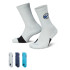 Шкарпетки Nike U NK ED CREW BBALL 3PR 144 світло-блакитний, синій, бірюзовий Уні 42-46 DA2123-900