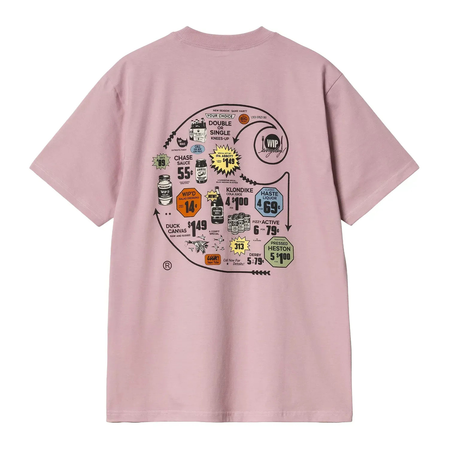 Футболка Carhartt WIP S/S CATALOGUE C LOGO T-SHIRT I034761.2P8XX