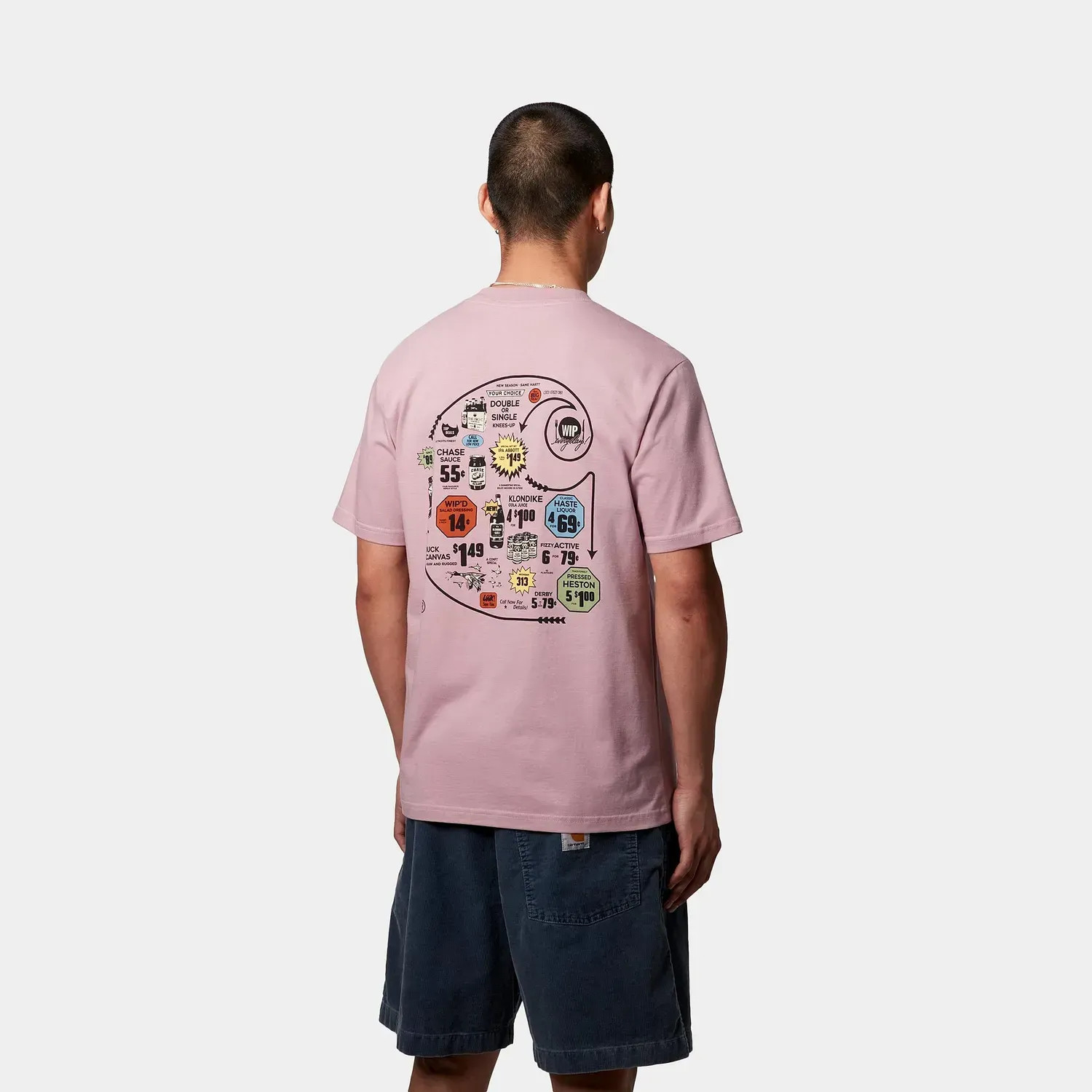 Футболка Carhartt WIP S/S CATALOGUE C LOGO T-SHIRT I034761.2P8XX