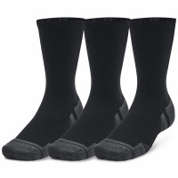 Шкарпетки UA Performance Tech 3pk Crew чорний Уні LG 1379512-001