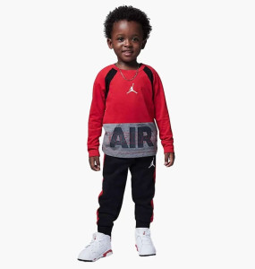 Костюм спортивний дитячий Air Jordan Baseline Raglan Crew Set Toddler 75C053-KR5