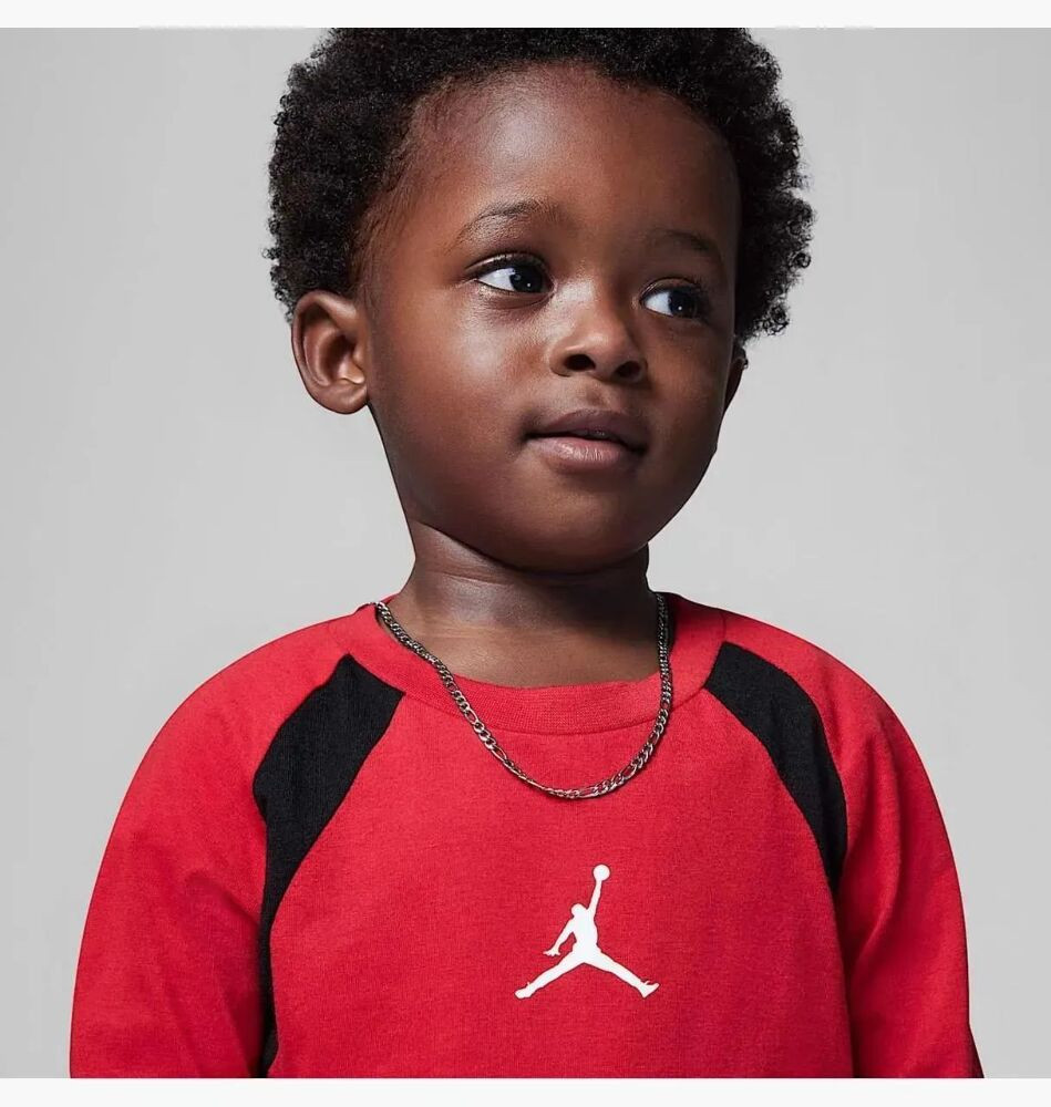 Костюм спортивний дитячий Air Jordan Baseline Raglan Crew Set Toddler 75C053-KR5