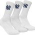 Шкарпетки New York Yankees 3 pk Crew білий Уні 31-34 15100002-1001