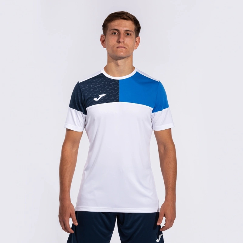 Футболка Joma CREW V біло-синя 103084.207 103084.207