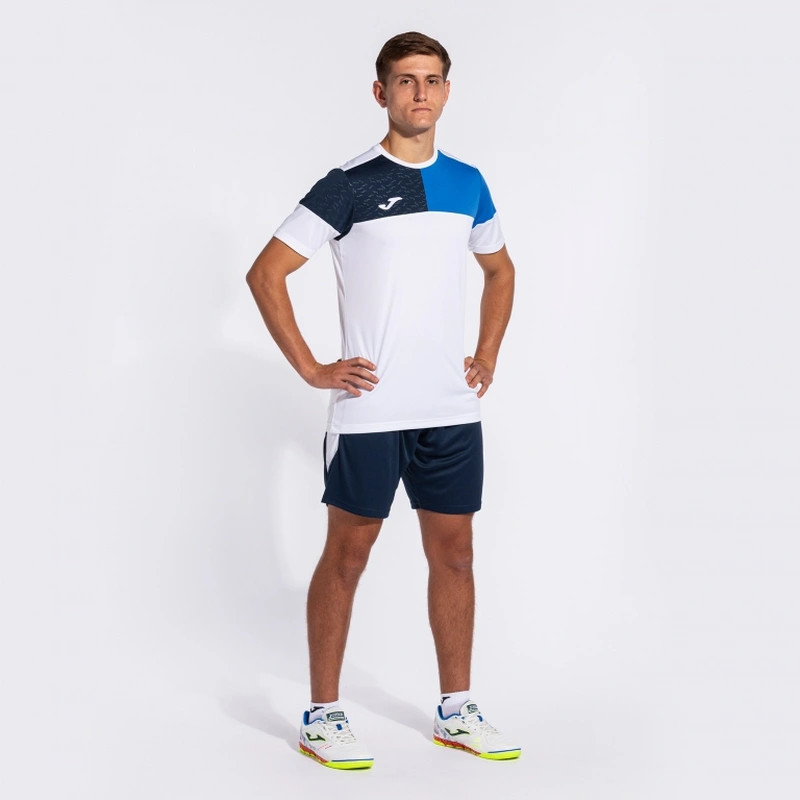 Футболка Joma CREW V біло-синя 103084.207 103084.207