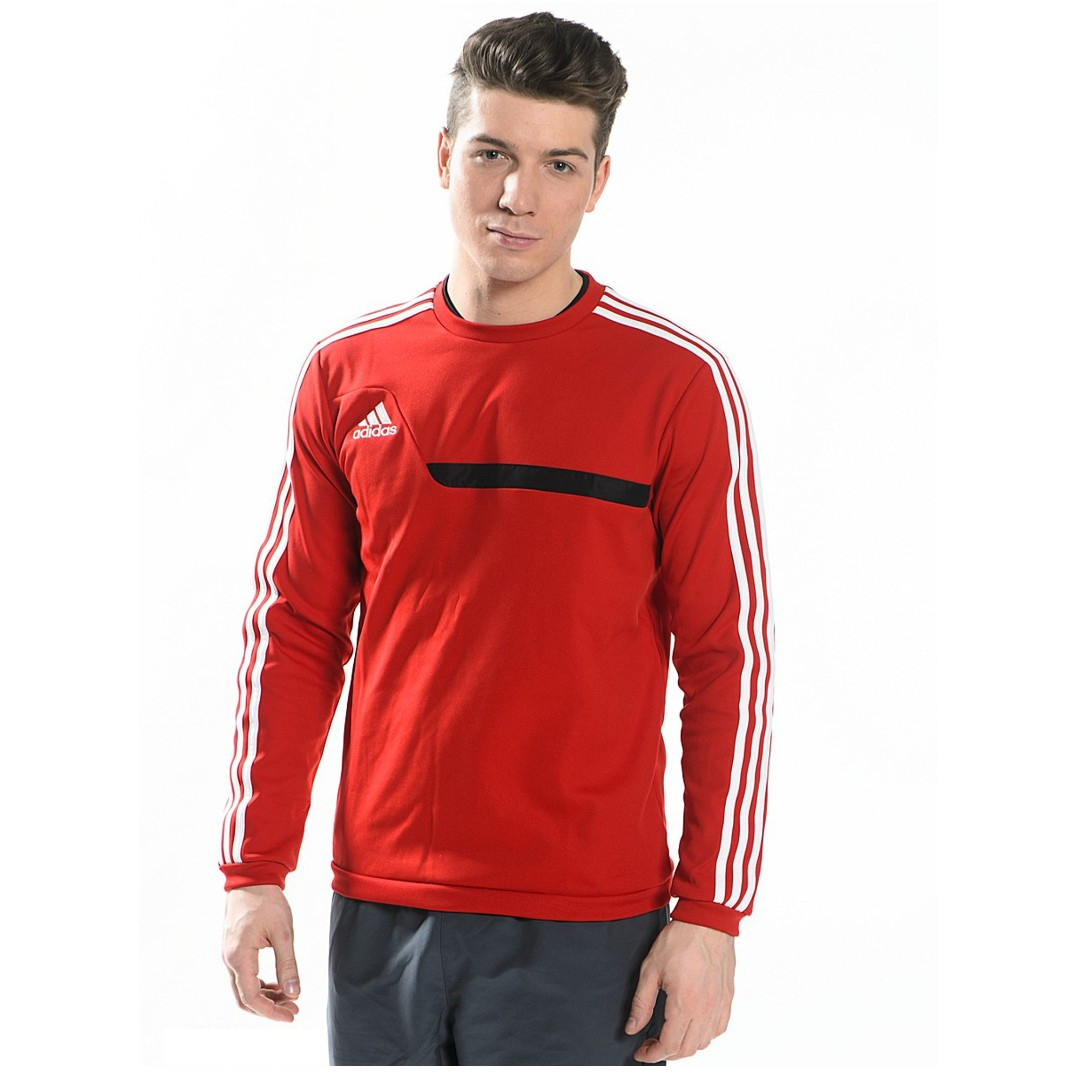 Джемпер спортивний тренувальний Adidas TIRO13 Sweat Top W55981, Цвет Красный, Размер (Европа) - M W55981
