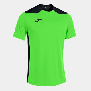 Футболка Joma CHAMPION VI салатово-чорна 101822.021 101822.021
