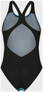 Купальник жіночий BLUE FLOWERS SWIMSUIT V BACK 009027-850