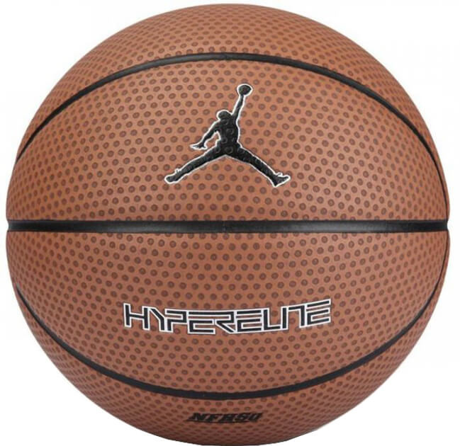 М'яч баскетбольний Nike Jordan Hyper Elite 8P Black/Metallic Silver/Black, розмір 7 - J.KI.00.858.07 J.KI.00.858.07