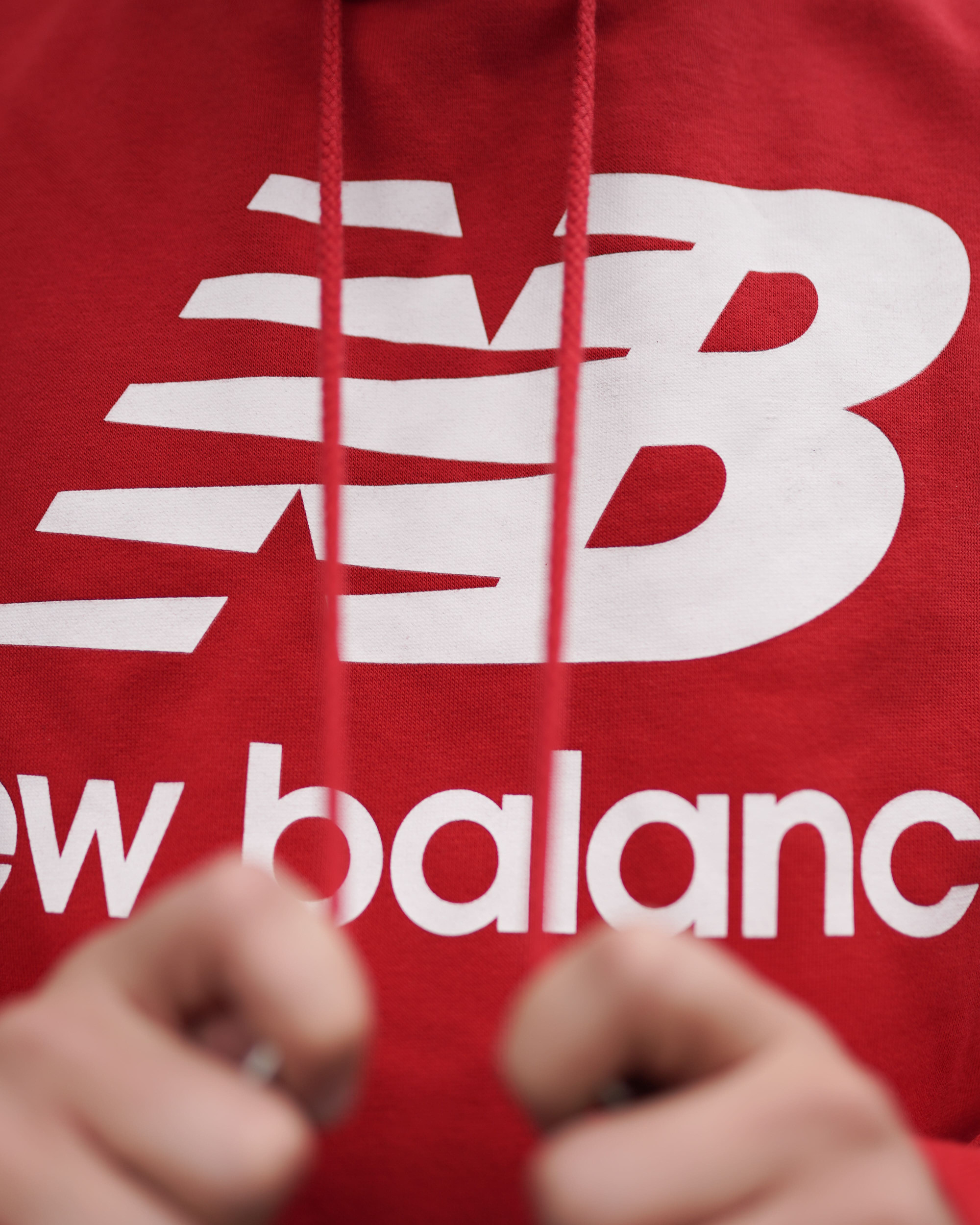 Худі New Balance NB Ess Stacked Logo Po MT03558REP