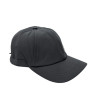 Кепка Stone Island Black Cap With Contrasting Textured Logo Print 801599227 V0029