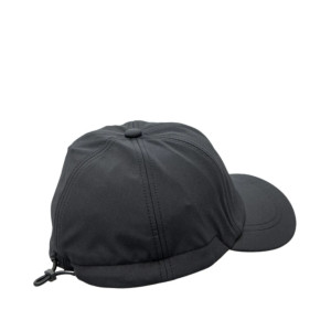Кепка Stone Island Black Cap With Contrasting Textured Logo Print 801599227 V0029