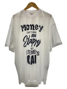 Футболка VETEMENTS T-SHIRT L COTTON White PRINT UA53TR290W