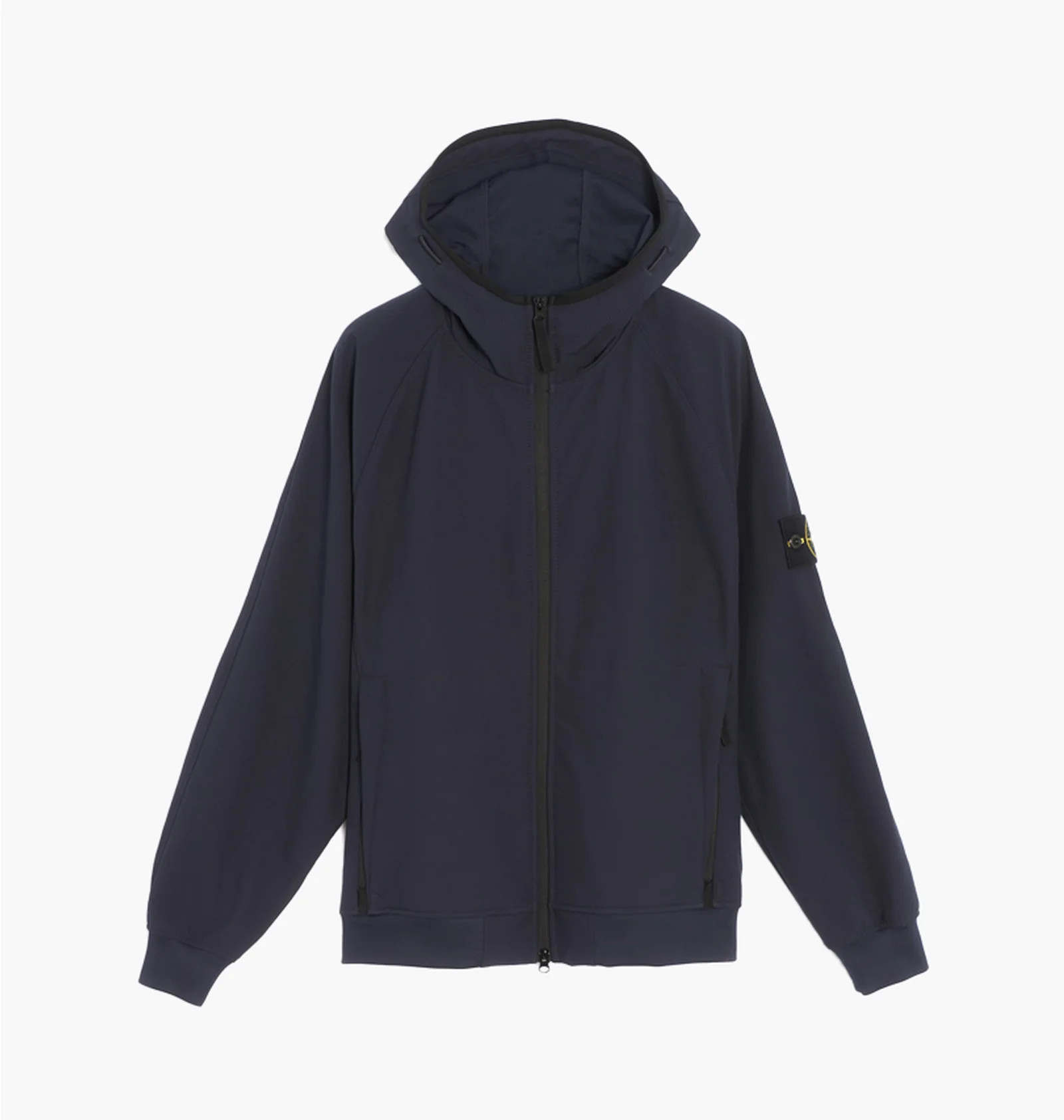 Куртка Stone Island Logo Patch Soft Shell Hooded Jacket Blue 781540927 V0020