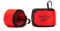 Обважнювачі зап'ястя Reebok Flexlock Wrist Weights чорний, червоний Уні 1.0 кг RAWT-11261