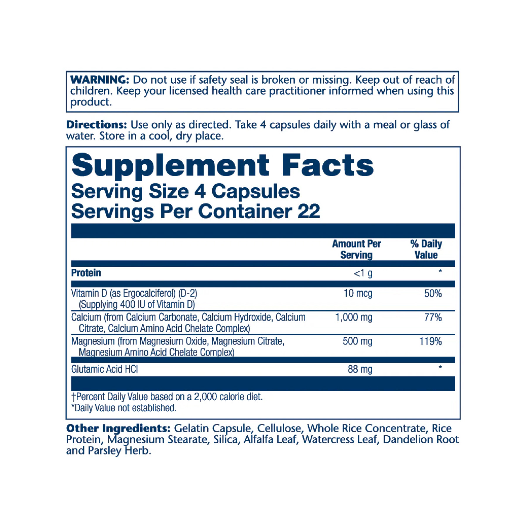 Капсули Solaray Calcium & Magnesium Amino Acid - 90 caps 2023-10-3012