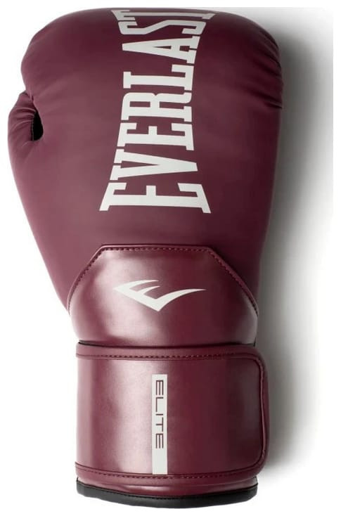 Рукавиці боксерські EVERLAST ELITE 2 BOXING GLOVES бордовий Уні 16 унцій P00003303