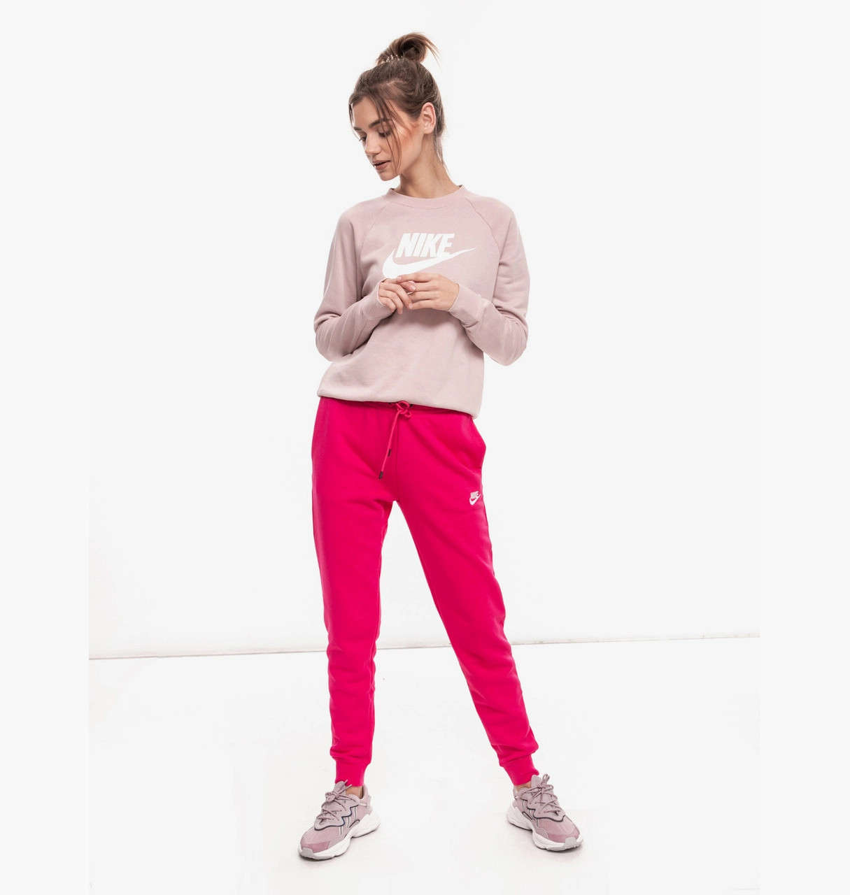 Толстовка Nike W NSW ESSNTL CREW FLC HBR BV4112-645