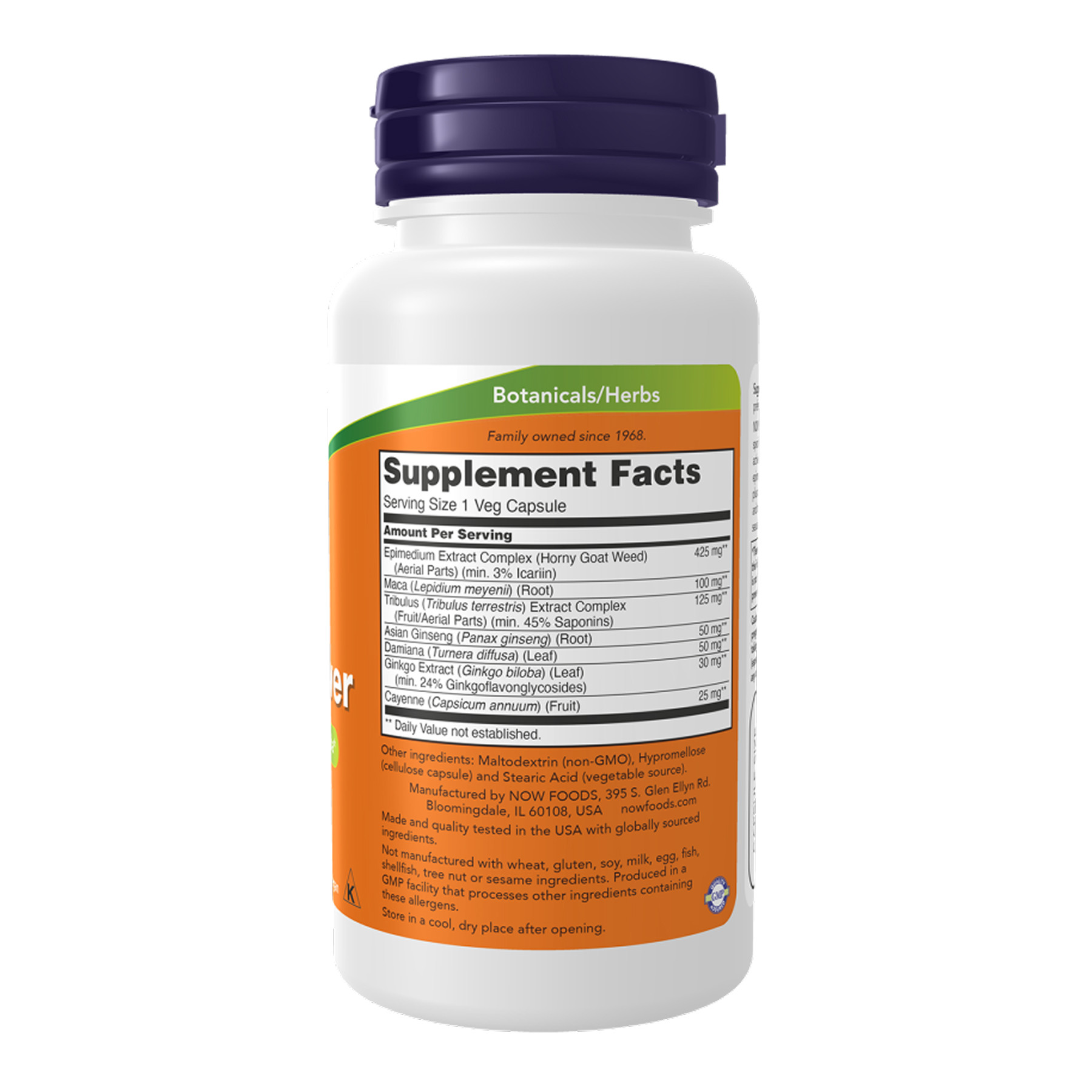 Капсули Now Foods Men's Virility Power - 120 vcaps 2023-10-5836