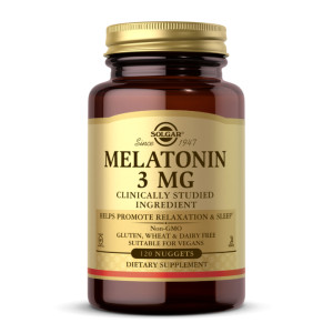 Таблетки Melatonin 3mg - 120 nuggets 100-61-0148255-20