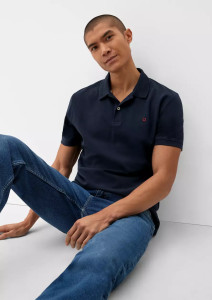 Поло 2129493.59D1 s.Oliver L Темно-синій 2129493.59D1