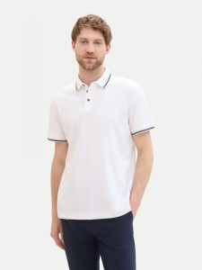Поло Polo Shirt 1041795ХХ20000 Tom Tailor L Білий 1041795ХХ20000
