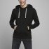 Худі JJEHOLMEN SWEAT HOOD NOOS 12136885-Black-Fit:REG FIT Jack&Jones S Чорний 12136885-BLACK-FIT:REG FI