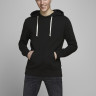 Худі JJEHOLMEN SWEAT HOOD NOOS 12136885-Black-Fit:REG FIT Jack&Jones S Чорний 12136885-BLACK-FIT:REG FI
