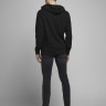 Худі JJEHOLMEN SWEAT HOOD NOOS 12136885-Black-Fit:REG FIT Jack&Jones S Чорний 12136885-BLACK-FIT:REG FI