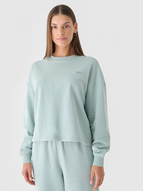 Світшот Sweatshirt F1305 4FWAW24TSWSF1305-47S 4F M Блакитний 4FWAW24TSWSF1305-47S