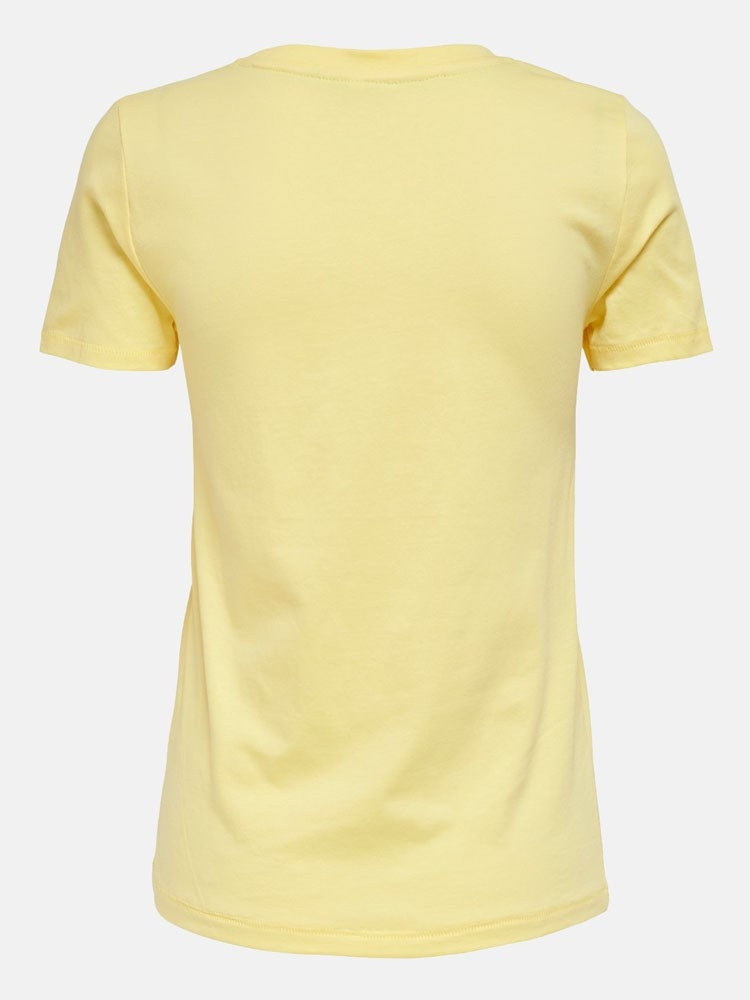 Футболка ONLKITA LIFE REG S/S SEQ TOP BOX JRS 15229226 Sunshine SODA ONLY S Жовтий 15229226SunshineSODA