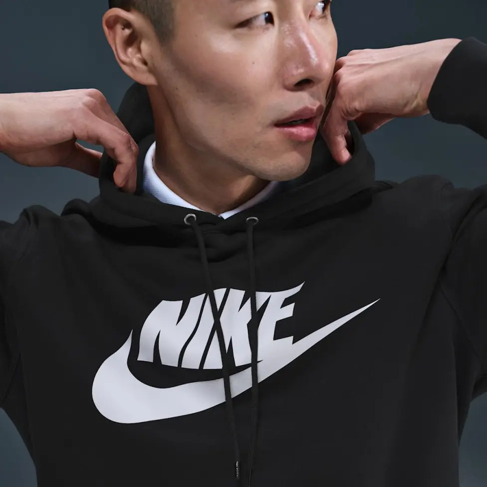 Худі чоловіче Nike Club Bb Fz Black FN3868-010