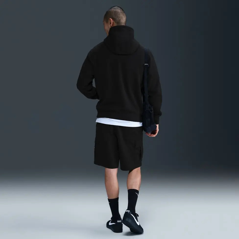 Худі чоловіче Nike Club Bb Fz Black FN3868-010