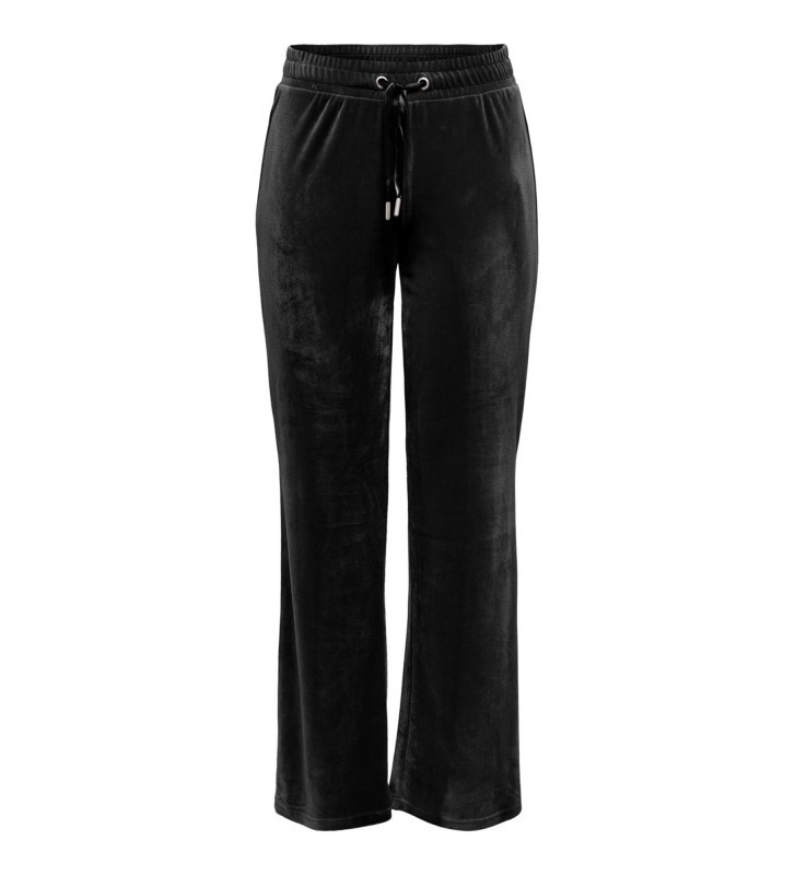 Штани ONLLAYA SWEET FLARED VELVET PANT SWT 15237770-Black ONLY M Чорний 15237770-Black
