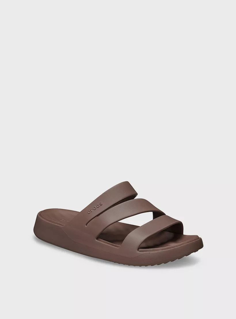 Шльопанці Getaway Strappy MtP 209587-0LF-Truffle CROCS W4 (33-34) Коричневий 209587-0LF-TRUFFLE